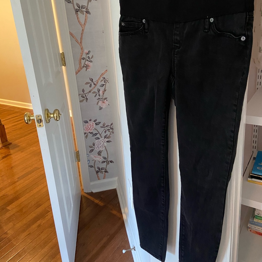 Black Skinny Maternity Jeans